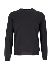 SLOWEAR ZANONE ANTHRACITE CREWNECK