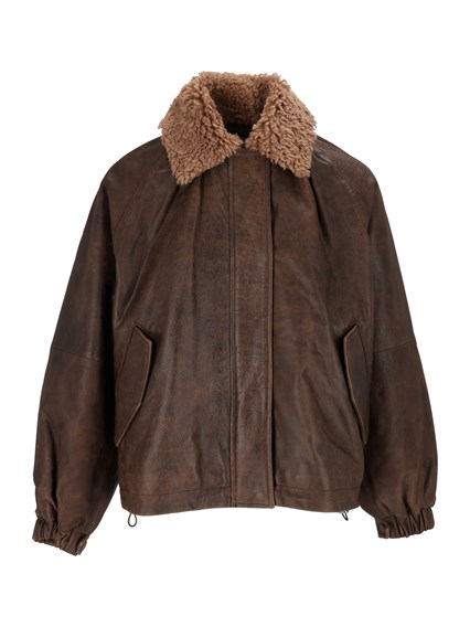 BULLY WOMAN LEATHER JACKET
