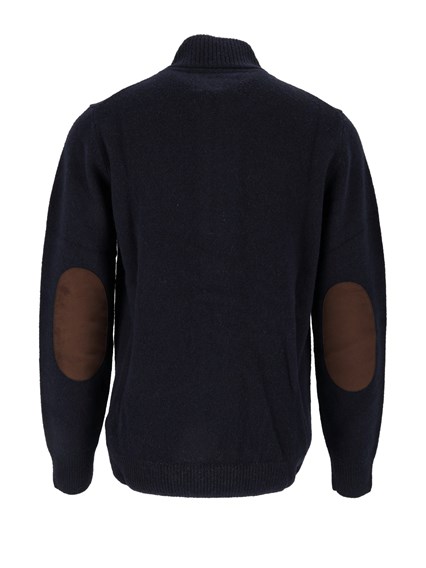 BARBOUR ESSENTIAL PATCH ZIP THROUGH