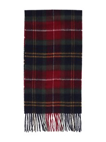 BARBOUR WOOL CASHMERE TARTAN SCARF