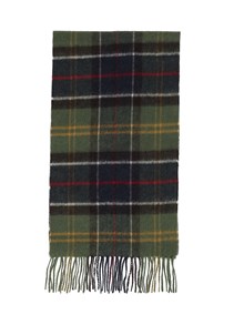 BARBOUR WOOL CASHMERE TARTAN SCARF