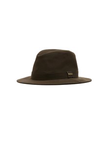 BARBOUR VINTAGE WAX BUSHMAN HAT