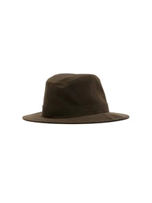BARBOUR VINTAGE WAX BUSHMAN HAT