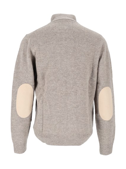 BARBOUR ESSENTIAL PATCH ZIP THROUGH