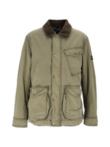 BARBOUR WINTER DRIFTER WASHED WAX JKT
