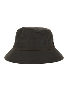 BARBOUR WAX BUCKET HAT