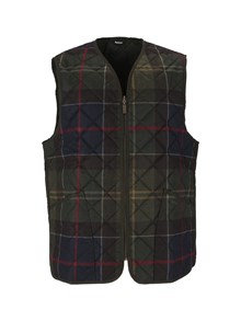 BARBOUR ICONS TARTAN QUILTED LINER