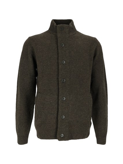 BARBOUR ESSENTIAL PATCH ZIP THROUGH