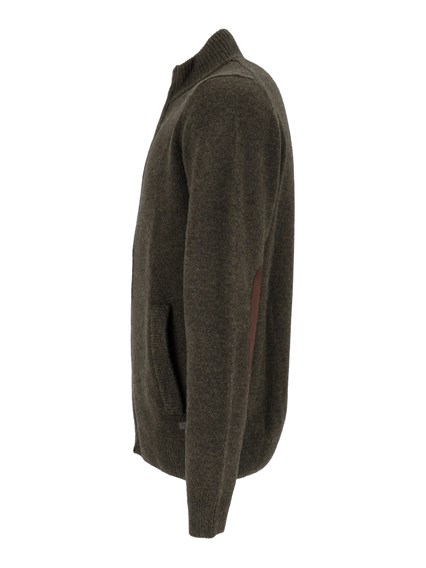 BARBOUR ESSENTIAL PATCH ZIP THROUGH