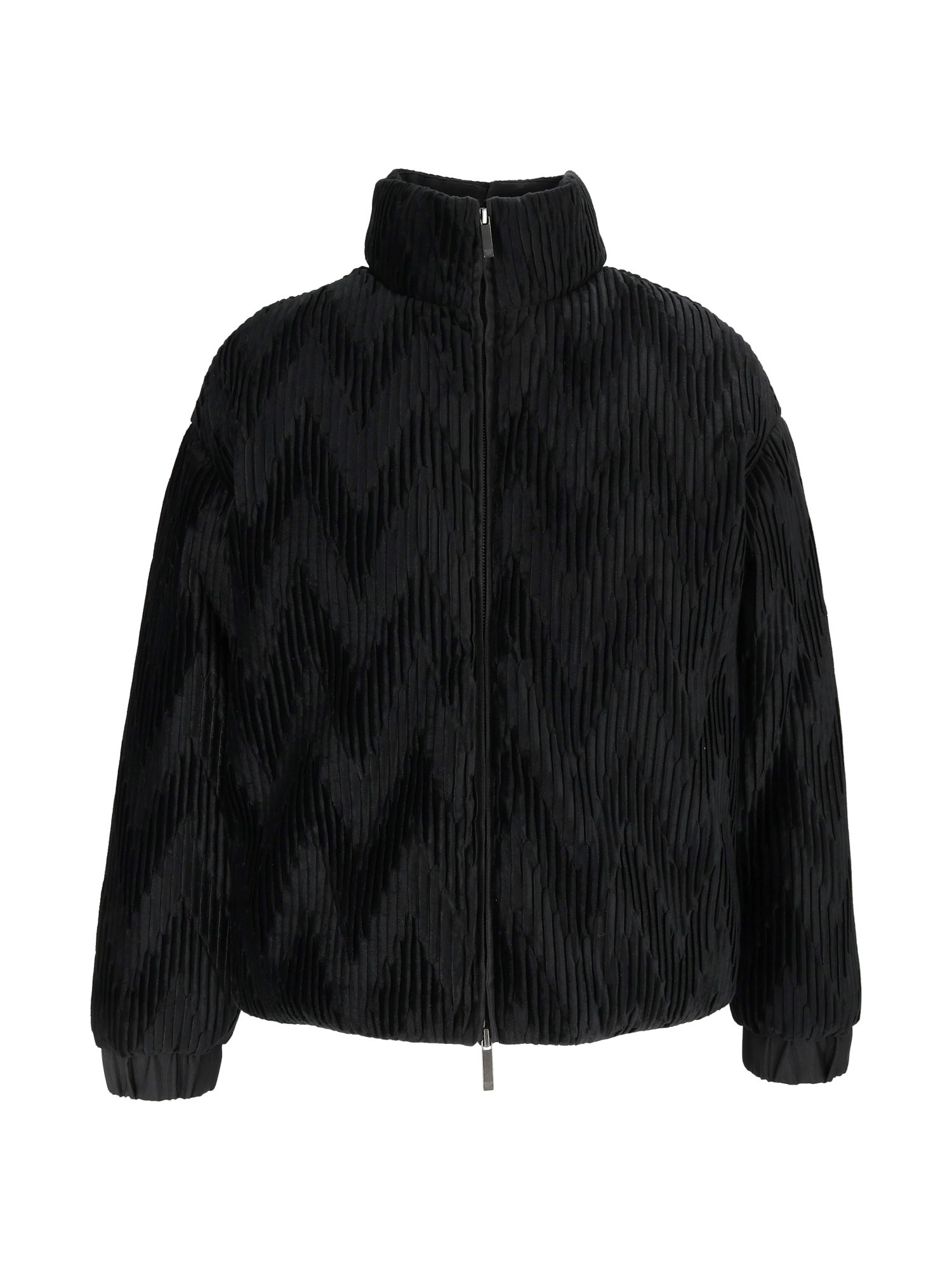 Emporio Armani Down Jacket In Black