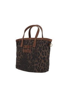 MC2 SAINT BARTH CITY BAG MINI WAX-DARK LEOPARD 18