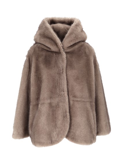 BULLY WOMAN FAKE FUR JACKET