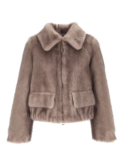BULLY WOMAN FAKE FUR JACKET