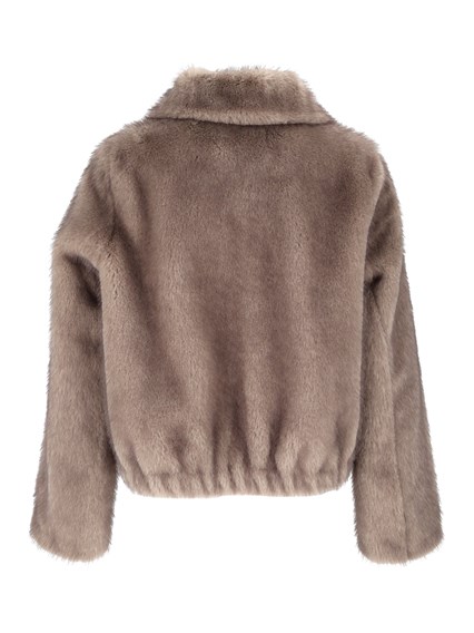 BULLY WOMAN FAKE FUR JACKET