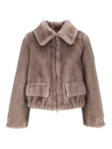 BULLY WOMAN FAKE FUR JACKET
