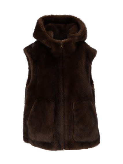 BULLY WOMAN FAKE FUR JACKET