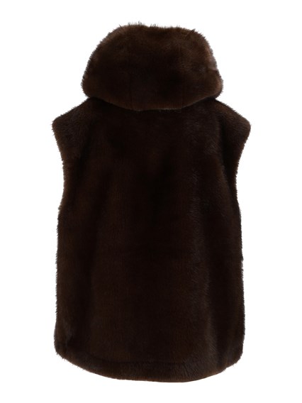 BULLY WOMAN FAKE FUR JACKET