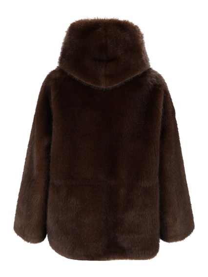 BULLY WOMAN FAKE FUR JACKET