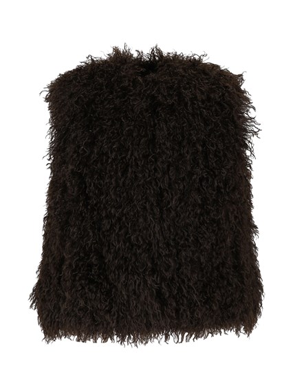 MICHAEL KORS FAUX FUR VEST