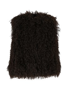 MICHAEL KORS FAUX FUR VEST