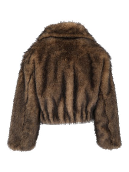 MICHAEL KORS FAUX FUR BLOUSON