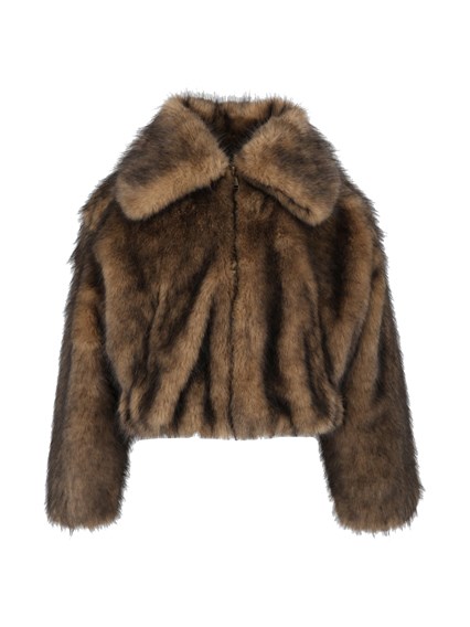 MICHAEL KORS FAUX FUR BLOUSON