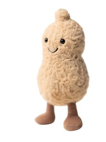 JELLYCAT Amuseables Peanut 15cm x 7cm x 6cm Peluches