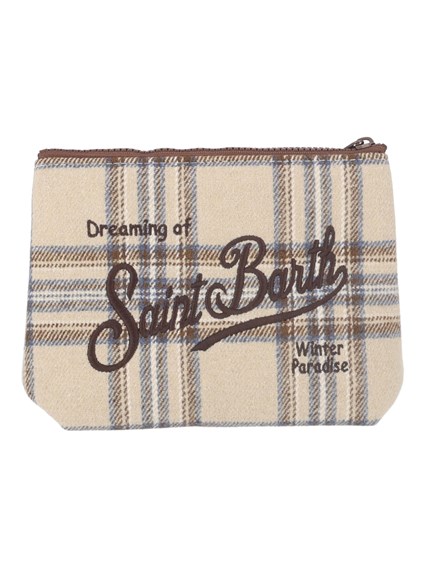 MC2 SAINT BARTH ALINE WOOL-TARTAN 1219 EMB
