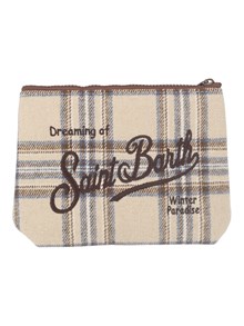 MC2 SAINT BARTH ALINE WOOL-TARTAN 1219 EMB