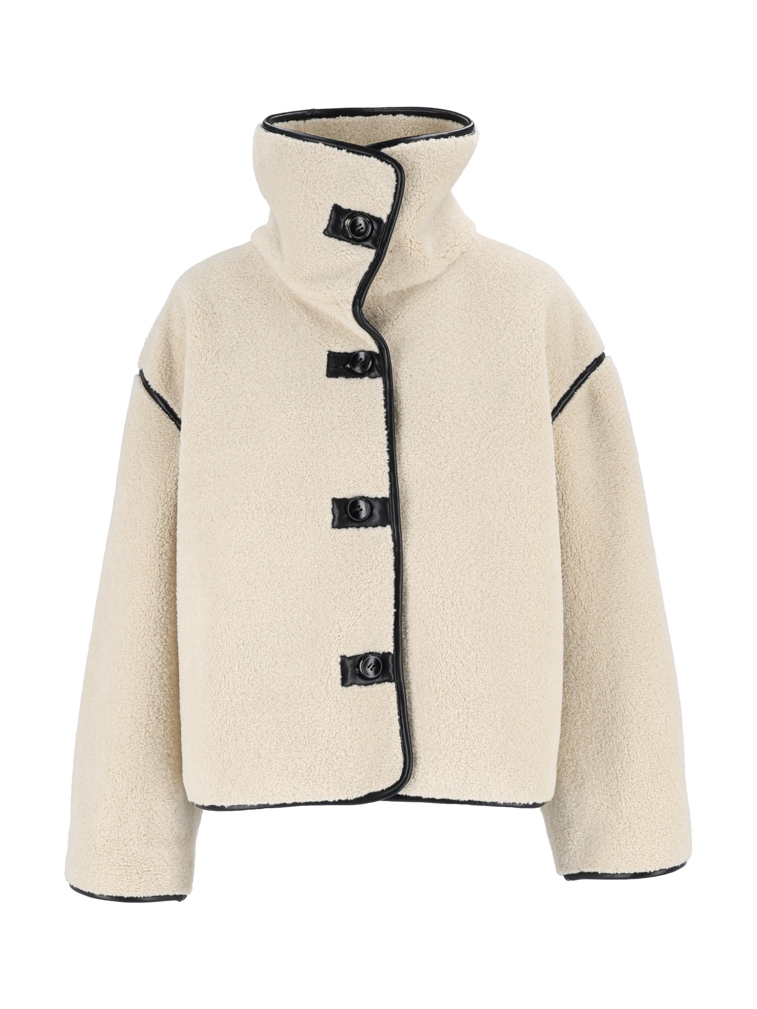 Eleh Cream Jacket In White