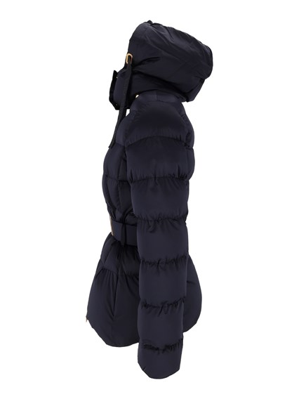 ELISABETTA FRANCHI Belted padded jacket