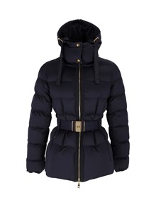ELISABETTA FRANCHI Belted padded jacket