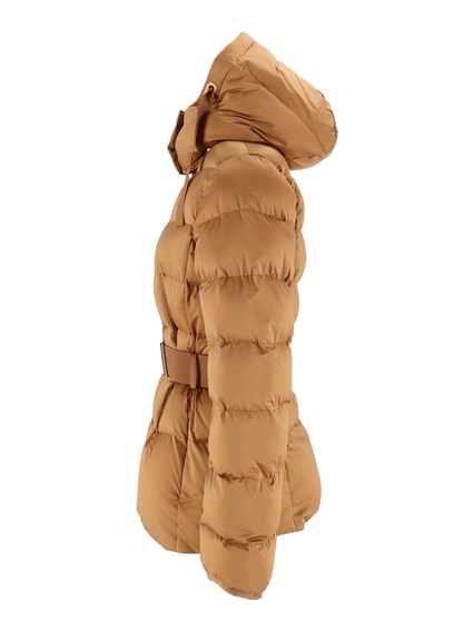 ELISABETTA FRANCHI Belted padded jacket