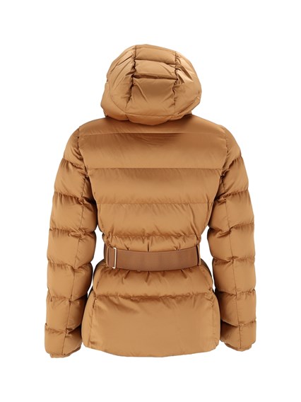 ELISABETTA FRANCHI Belted padded jacket
