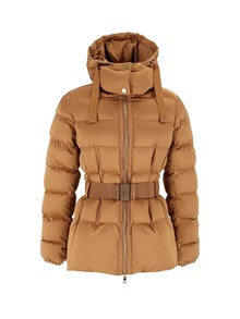 ELISABETTA FRANCHI Belted padded jacket