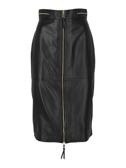 ELISABETTA FRANCHI Leather skirt