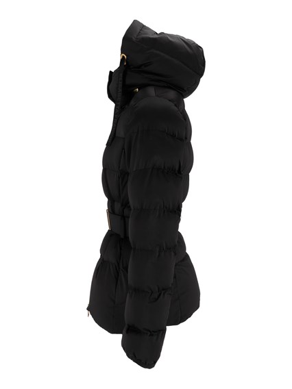ELISABETTA FRANCHI Belted padded jacket