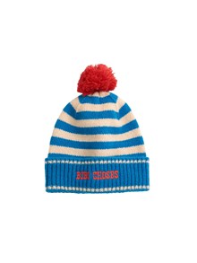 BOBO CHOSES Bobo Choses stripes knitted beanie
