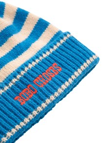 BOBO CHOSES Bobo Choses stripes knitted beanie