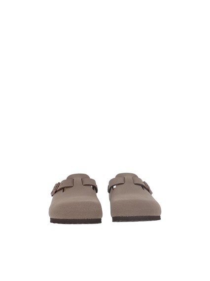 BIRKENSTOCK Boston Kids mocca, Birkibuc, Narrow Fit
