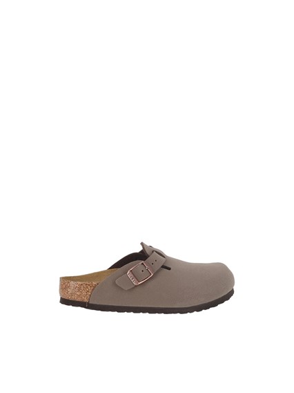 BIRKENSTOCK Boston Kids mocca, Birkibuc, Narrow Fit