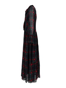 SHIRT A PORTER Printed chiffon maxi dress