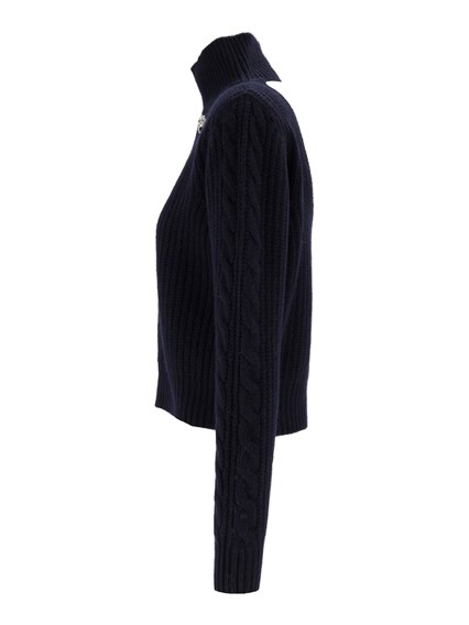 SHIRT A PORTER Cut-out knitwear with brooch