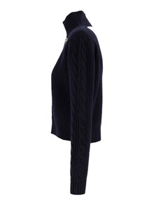 SHIRT A PORTER KNIT CUT OUT con spilla