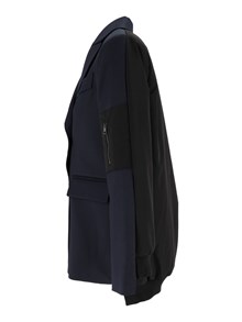 SHIRT A PORTER Double-breasted technical blend blazer