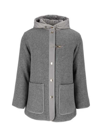 FAY CORTO BIMATERIALE CAPPUCC+GANCIO