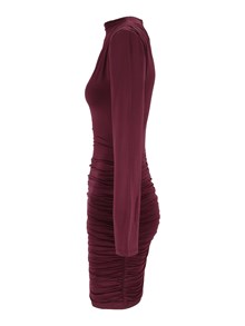 ROTATE DRAPEY MINI DRESS Winetasting (Slim fit)