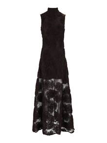 ROTATE 3D FLOWER MAXI DRESS Mol� (Slim fit)