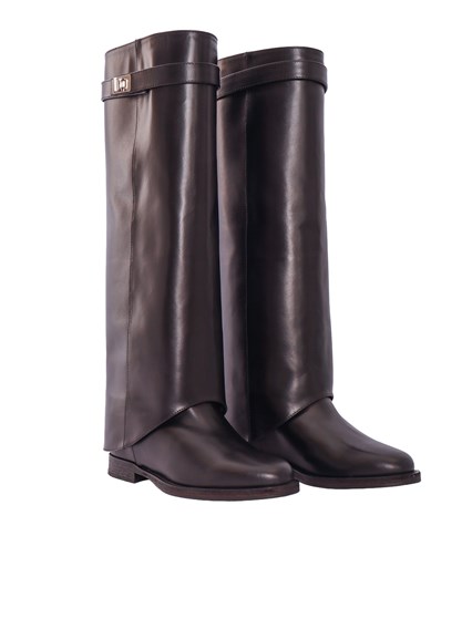 VIA ROMA 15 CUFFED BOOT WITH PADLOCK