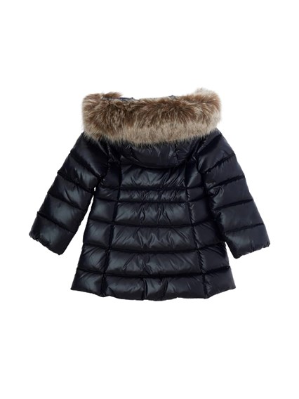 MONCLER BABY NAVY EMMA LONG PARKA